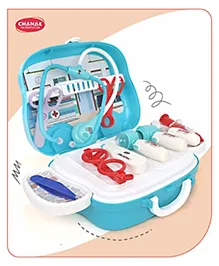 Aditi Toys Premium Doctor Set Suitcase For Kids, Doctor Set With Led Light Instruments, Pretend Play Doctor Set Suitcase For Kids Above 3 Years, 10 Piece Doctor Kit For Boys & Girls, Bis Approved