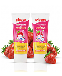 Pigeon Children Toothpaste Strawberry 45 gm - Pack Of 2