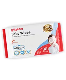 Pigeon Baby Water Base Wipes - Pack of 82 Sheets