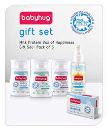 Babyhug Milk Protein Box of Happiness Gift Set - Pack of 5