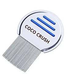 Coco Crush Stainless Steel Lice & Dandruff Comb Effective Lice, Nits & Eggs Removal for Women, Men & Kids&nbsp;(10+&nbsp;Years) - 1unit