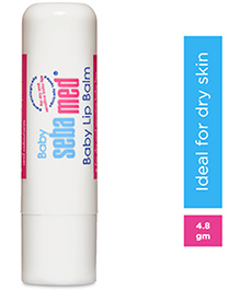 Baby Sebamed Lip Balm|Soft Baby Lips|With Shea butter, Jojoba Oil & Beeswax|4.8 gm