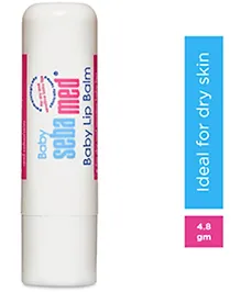 Baby Sebamed Lip Balm|Soft Baby Lips|With Shea butter, Jojoba Oil & Beeswax|4.8 gm
