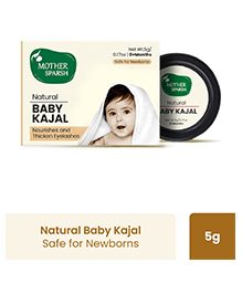 Mother Sparsh 100% Natural Baby Kajal with Zero Lead Content - 5 g