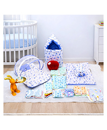 Fareto Baby Unisex All Season Use Essential Combo for New Born Gift Pack Baby Products 60in1 (0-6M)