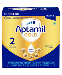 Aptamil Gold Infant Formula Baby Milk Powder BIB Pack Stage 2 -1.2 kg