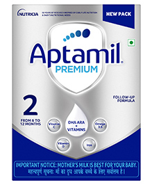 Aptamil Premium Infant Follow-up Formula Baby Milk Powder BIB Pack - Stage 2 - 400 g