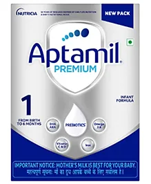 Aptamil Premium Infant  Baby Milk Powder Formula BIB Pack  Stage 1 - 400 g
