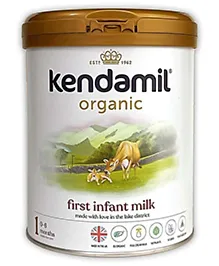 Kendamil Organic 1, First Infant Milk (0m+) - 800 g