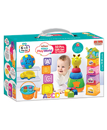 Toymate Kiddy's Play World 6 in 1 Toys Play Set - Multicoloured (30 Pieces)