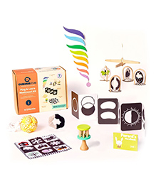 Curious Cub Montessori Learning Wooden Toys Box 1 (8 pcs)