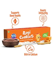 Bebe Burp Organic Baby Food Ragi Cookies - 150 gm
