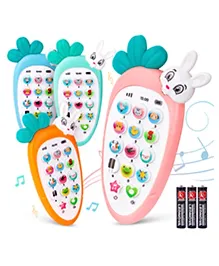 Fiddlerz Smart Phone Cordless Feature Mobile Phone Toy - Multicolour (Battery Included)
