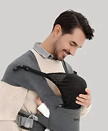 Golden Bee Cozy Nest Newborn Baby Carrier-Grey