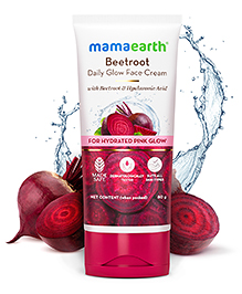 Mama Earth Beetroot Daily Glow Face Cream With Beetroot & Hyaluronic Acid - 80 g