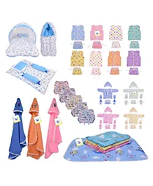 Babytoons 56 in 1 New Born Baby Complete Daily Items Combo (0-6 Months)