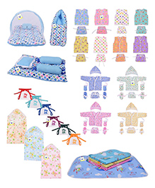 Babytoons 56 in 1 New Born Baby Complete Daily Items Combo(0-6 Months)