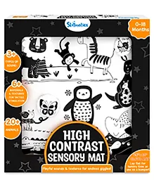 Skillmatics High Contrast Sensory Cloth Mat for Babies & Infants - Newborn Visual Stimulation, Observation Skills, Gifts for 0 to 18 Months