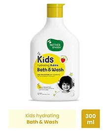Mother Sparsh Baby Kids Hydrating Bubble Bath & Wash Strawberry Body Wash with Tear Free Formula & Oatmeal Extract - 300 ml