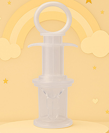 The Cheeky Kidzz Multi-Functional Baby Smart Medicine Needle Feeder Squeeze Medicine Dropper (WHITE)