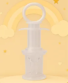 The Cheeky Kidzz Multi-Functional Baby Smart Medicine Needle Feeder Squeeze Medicine Dropper (WHITE)