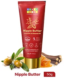 Herby Angel Nipple Butter with Almond Oil and Licorice | Organic Nipple Cream for Mothers 50g