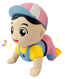 NEGOCIO Crawling Baby Toy for Infants 6-12 Months Battery Operated Musical Crawling Baby Toy-PACK OF 1-COLOR MAY VARY