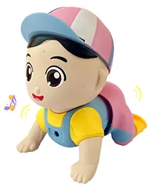 NEGOCIO Crawling Baby Toy for Infants 6-12 Months Battery Operated Musical Crawling Baby Toy-PACK OF 1-COLOR MAY VARY