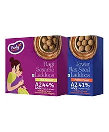 Early Foods Ragi Sesame & Jowar Laddoo Pack of 2, 250g Each