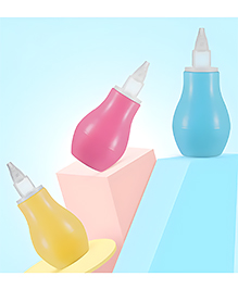Cozy Vibes Baby Nasal Aspirator,nasal Aspirator Newborn, Baby Nose Cleaner a Washable and Reusable Ear Nose Nasal Aspirator for Babies to Relieve - Pack of 1 - Color May Vary