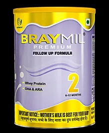Braymil Premium 2 follow up formula stage 2 400 g Tin pack