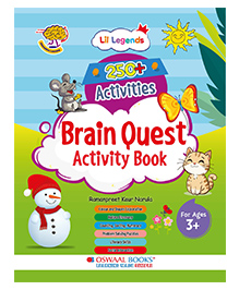 250+ Activities Brain Quest Activity Book for Early Learning Kids Colours & Shapes, Nature Discovery, Fun, Brain-Boosting Games, Counting, Sorting, Numeracy, Puzzles & Literacy Skills