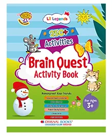250+ Activities Brain Quest Activity Book for Early Learning Kids Colours & Shapes, Nature Discovery, Fun, Brain-Boosting Games, Counting, Sorting, Numeracy, Puzzles & Literacy Skills