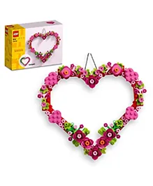 LEGO Heart Ornament Home Decor 245 Pieces - 40638