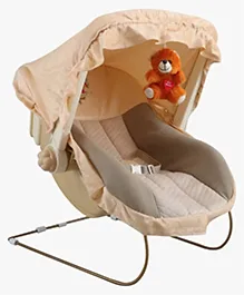 JoyRide Comfy Nest Multi-Purpose Baby Cot, 12 Ways to Use - Carry Cot, Rocker, Bouncer, Baby Seat, Car Seat, Storage Box, Swing, Music, Mosquito Net, 0-14 Months