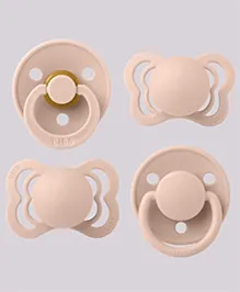 BIBS Bibs Try-It-Collections Latex All 4 Size 1 Pack 4 - Blush