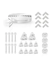 Baby Safety & Electric Protection Kit - White