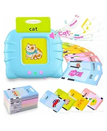 NEGOCIO 112 colorful Double-Sided Talking Flash Cards 224 Words (Colour May Vary)