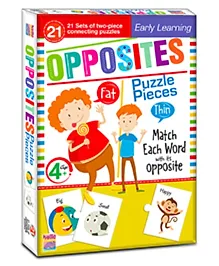 Hellofriend Books Opposites Puzzles - 21 Pieces
