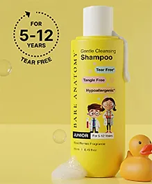 Bare Anatomy Junior Gentle Cleansing Kids Shampoo Tear-free & Hypoallergenic - 250 ml