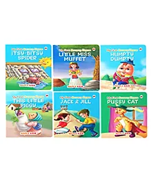 My First Illustrated Library Nursery Rhymes (Set of 6 Books) - English
