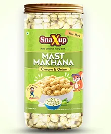 SnaXup Roasted Mast Makhana - Cream & Onion 90 g
