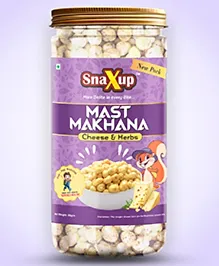 SnaXup Roasted Mast Makhana - Cheese & Herbs 90 g