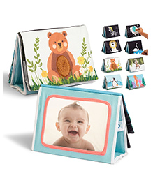 Curious Cub Baby Tummy Time Touch & Feel Book