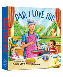 Daddy I Love You Board Book - English