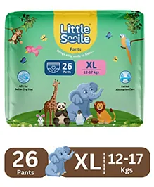Little Smile Better Dry Feel Baby Diaper Pants - XL (26 Pieces)
