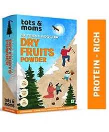 Tots & Moms 100% Dry Fruits Powder for Baby with No Added Junk 100g |Made with  Almonds, Cashews, Pista, Saffron & Nutmeg | Weight Gain - Protein & Calcium Rich for Porridge