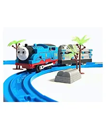 ADKD Thomas Toy Train Track Set with Sound & Flashing Lights - Multicolor