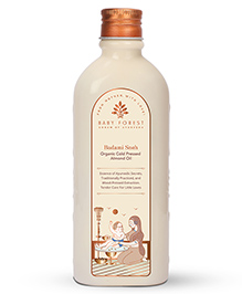 BABY FOREST Badami Sneh Organic Cold Pressed Almond Oil For All Types Of Hair and Skin - 200 ml