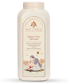 BABY FOREST Dulaar Pyar Talc-Free Baby Powder With Chamomile Flower Oil Jojoba Seed Oil Marigold Seed Oil - 200 g